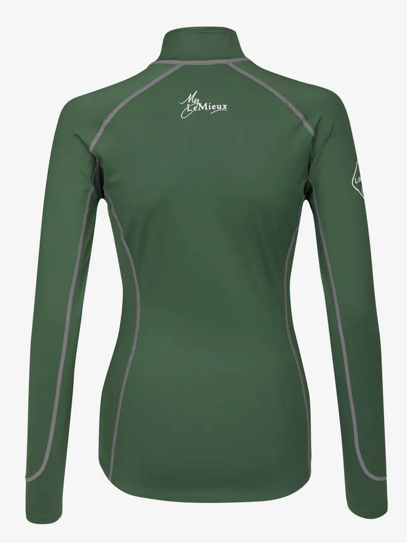 LeMieux Baselayer Ladies in Hunter Green -2
